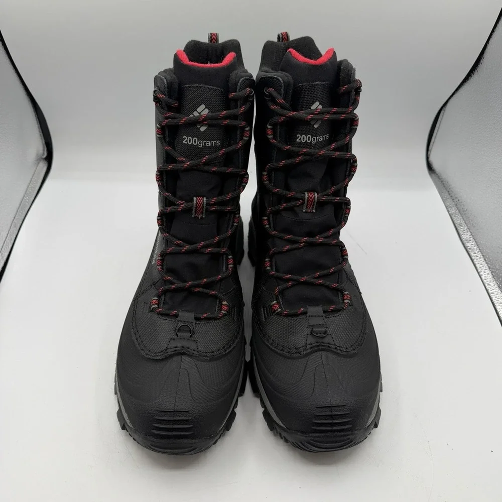 Columbia‎ Bugaboot III Boots Mens Size 13 Black/Red 200G Insulation Waterproof